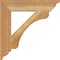 Ekena Millwork Legacy Traditional Rough Sawn Bracket, Western Red Cedar, 4"W x 22"D x 22"H BKT04X22X22LEC01RWR - alternate 3